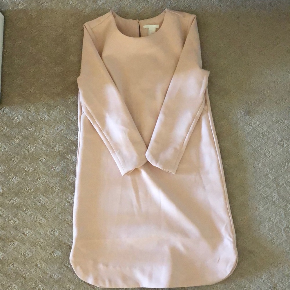 H&M pink tunic dress